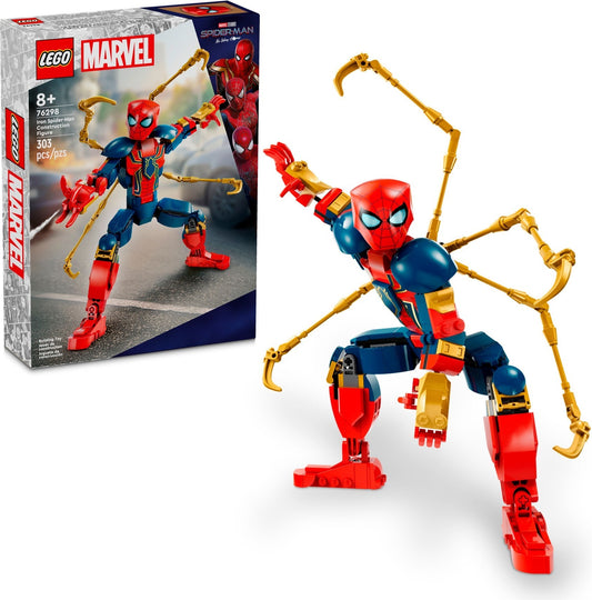 LEGO 76298 Marvel Super Heroes Iron Spider-Man Construction Figure