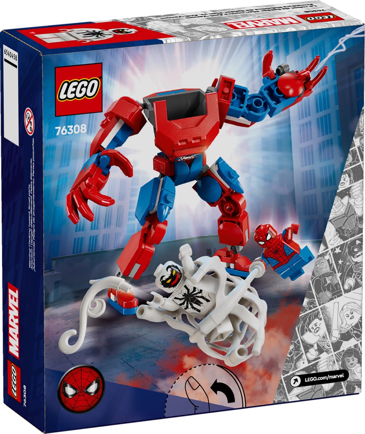 LEGO 76308 Marvel Super Heroes Spider-Man Mech vs. Anti-Venom