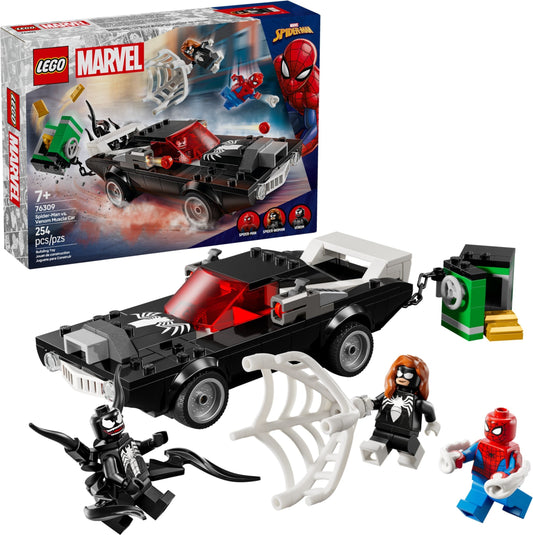 LEGO 76309 Marvel Super Heroes Spider-Man vs. Venom Muscle Car