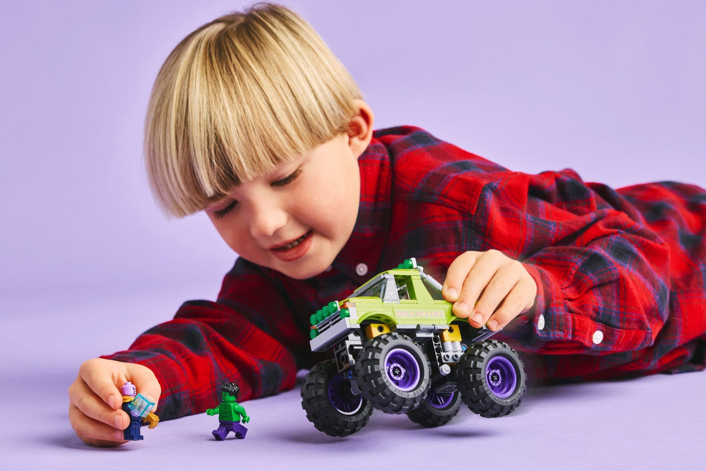 LEGO 76312 Marvel Super Heroes The Hulk Truck vs. Thanos
