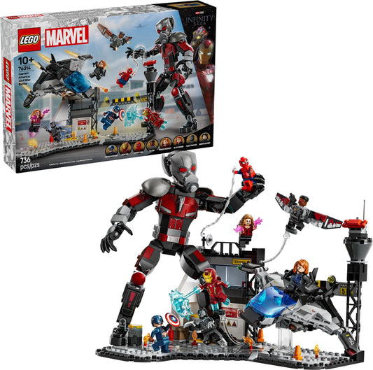 LEGO 76314 Marvel Super Heroes Captain America: Civil War Battle