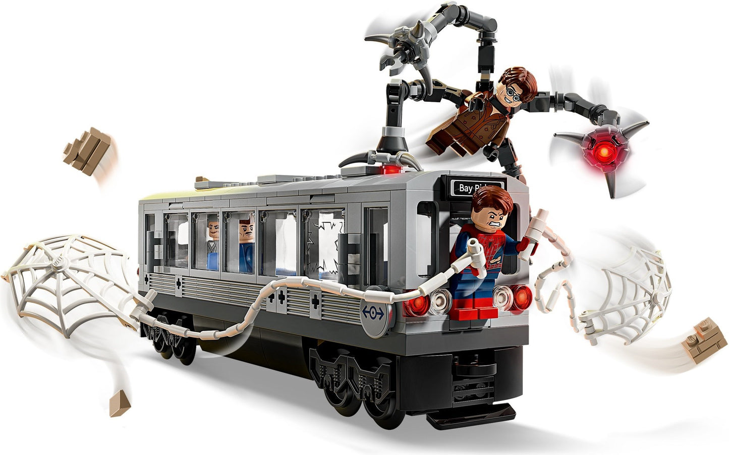 LEGO 76321 Marvel Super Heroes Spider-Man vs. Doc Ock Subway Train Scene