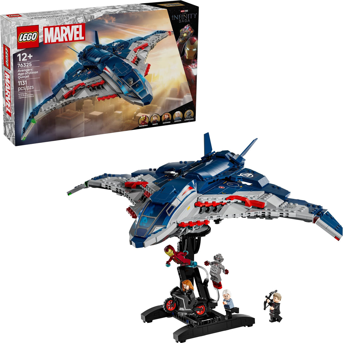 LEGO 76325 - Box front with model