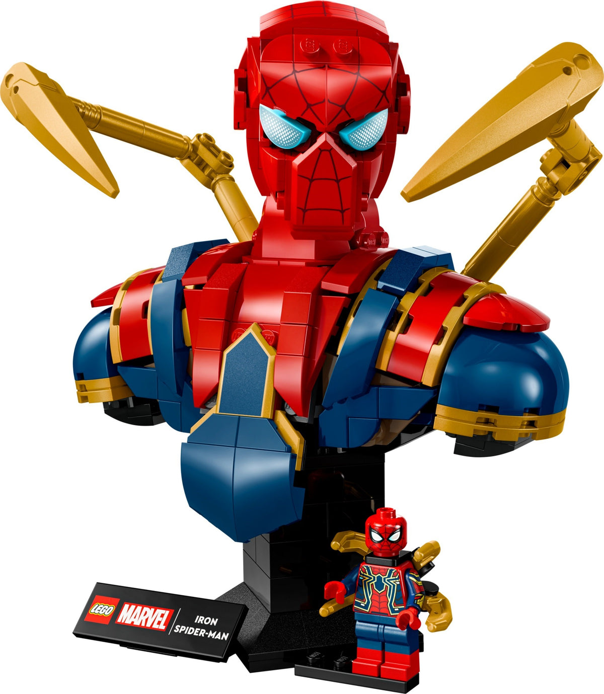 LEGO 76326 Iron Spider-Man Bust