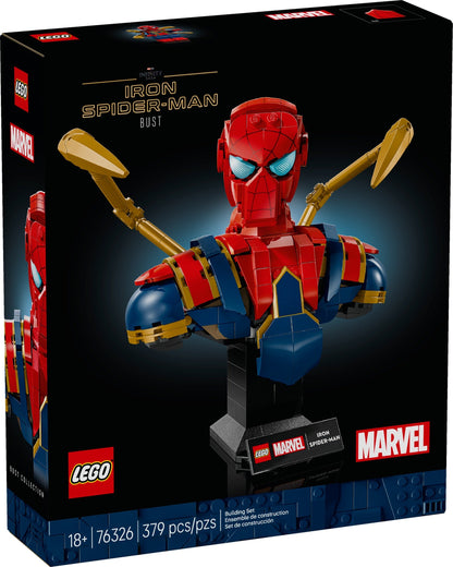 LEGO 76326 Iron Spider-Man Bust