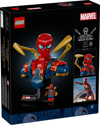 LEGO 76326 Iron Spider-Man Bust