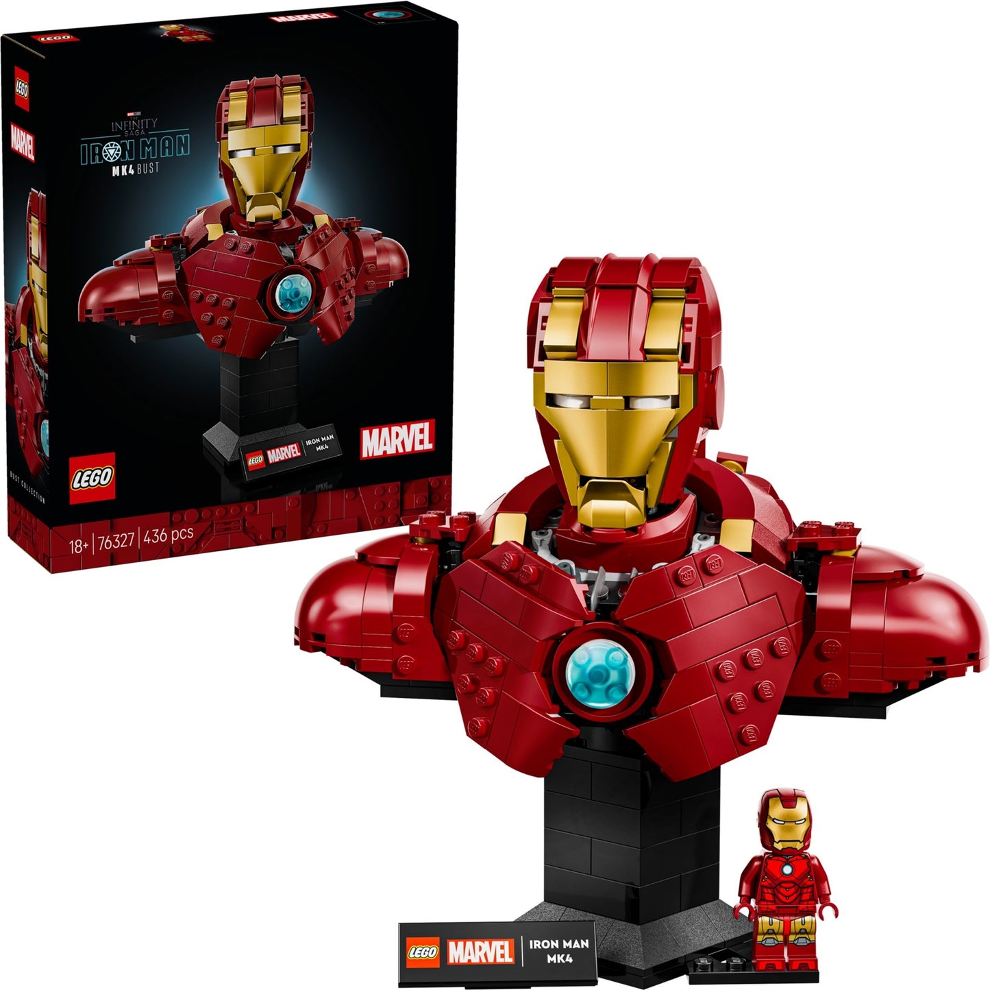 LEGO 76327 Marvel Super Heroes Iron Man MK4 Bust