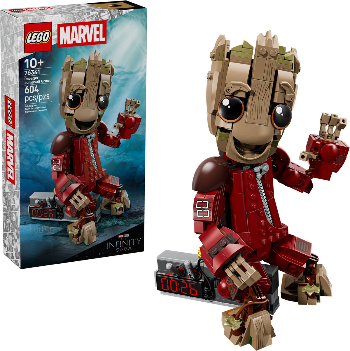 LEGO 76341 - Box front with model