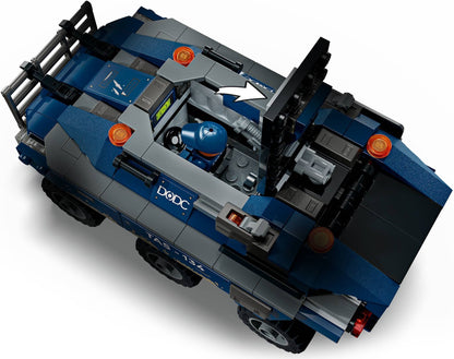 LEGO 76349 Spider-Man Prison Transport Chase - imperfect box