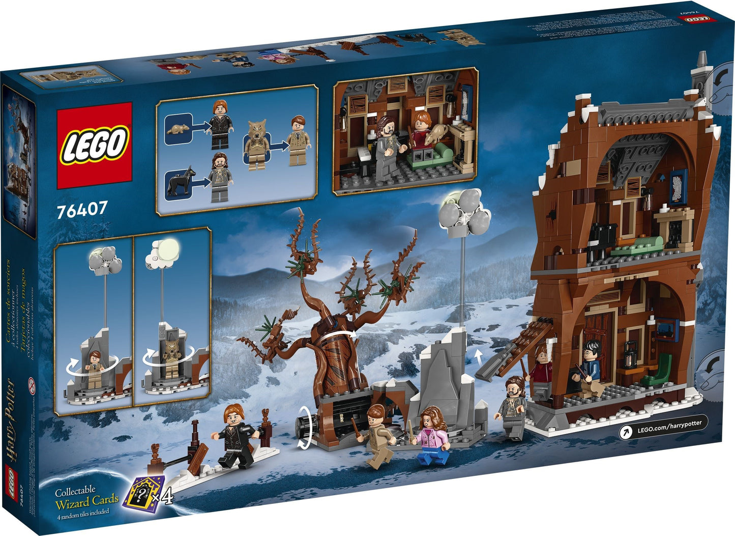 LEGO 76407 Harry Potter The Shrieking Shack & Whomping Willow