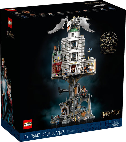 LEGO 76417 Harry Potter Gringotts Wizarding Bank – Collectors' Edition