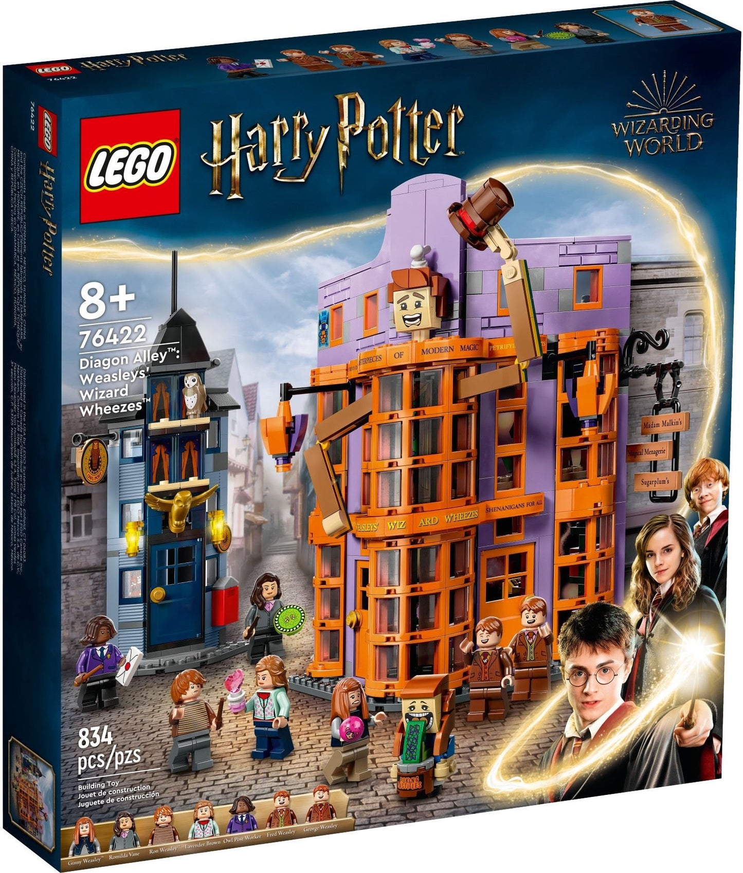 LEGO 76422 Harry Potter Diagon Alley: Weasleys' Wizard Wheezes