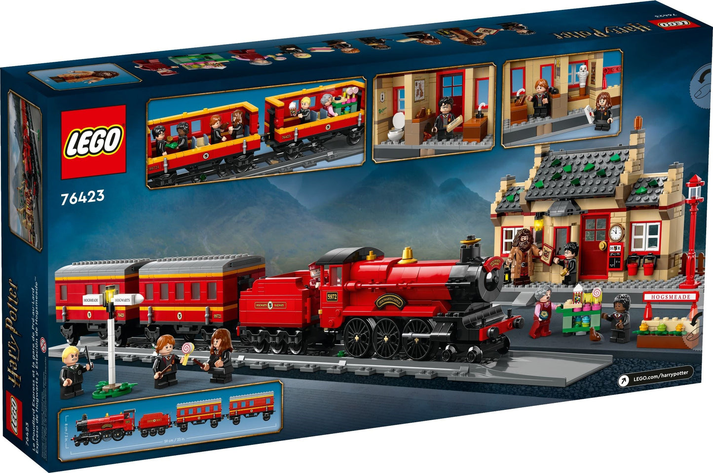 LEGO 76423 Harry Potter Hogwarts Express & Hogsmeade Station