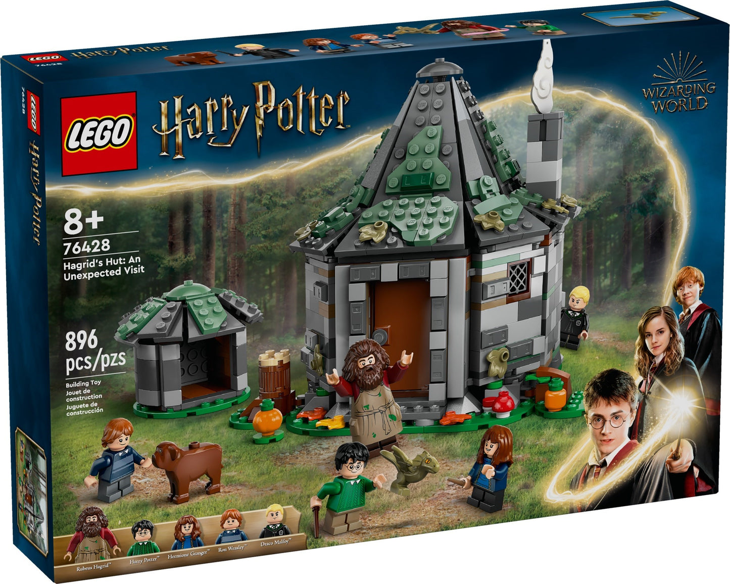 LEGO 76428 Harry Potter Hagrid's Hut: An Unexpected Visit - imperfect box