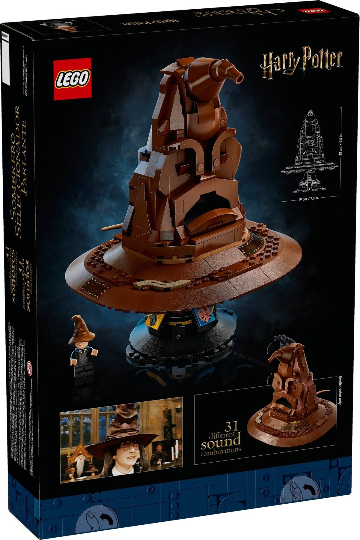 LEGO 76429 Harry Potter Talking Sorting Hat