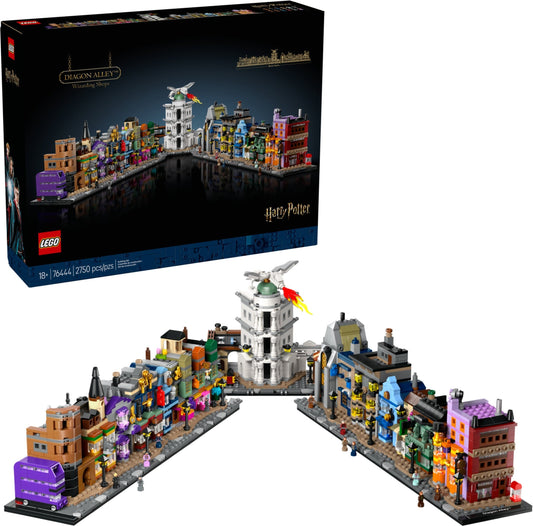 LEGO 76444 Harry Potter Diagon Alley Wizarding Shops