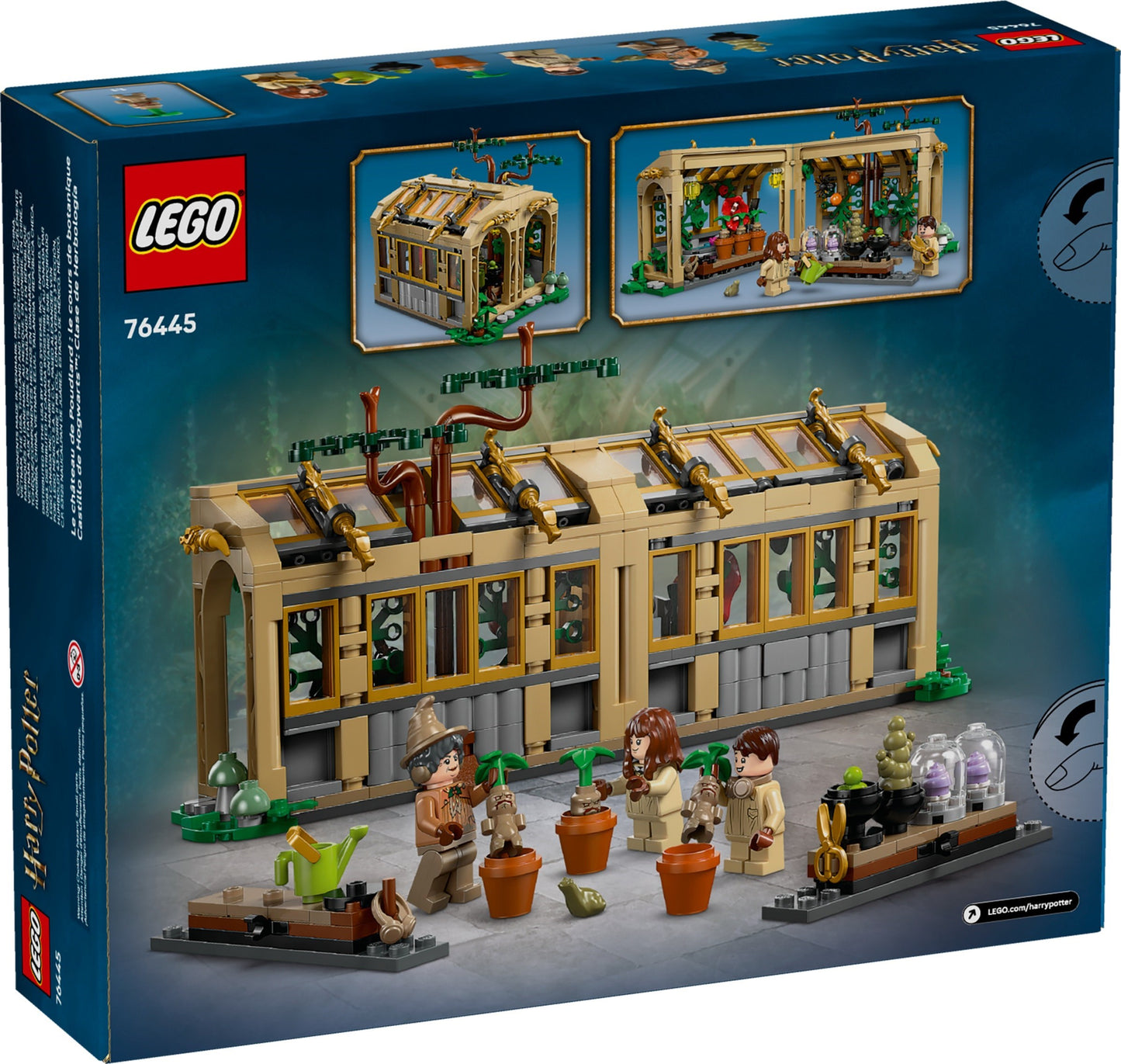 LEGO 76445 Harry Potter Hogwarts Castle: Herbology Class