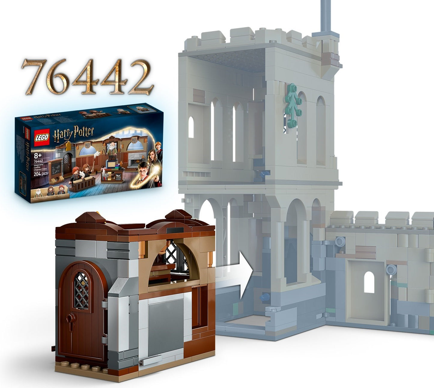 LEGO 76447 Harry Potter Hogwarts Castle: Flying Lessons