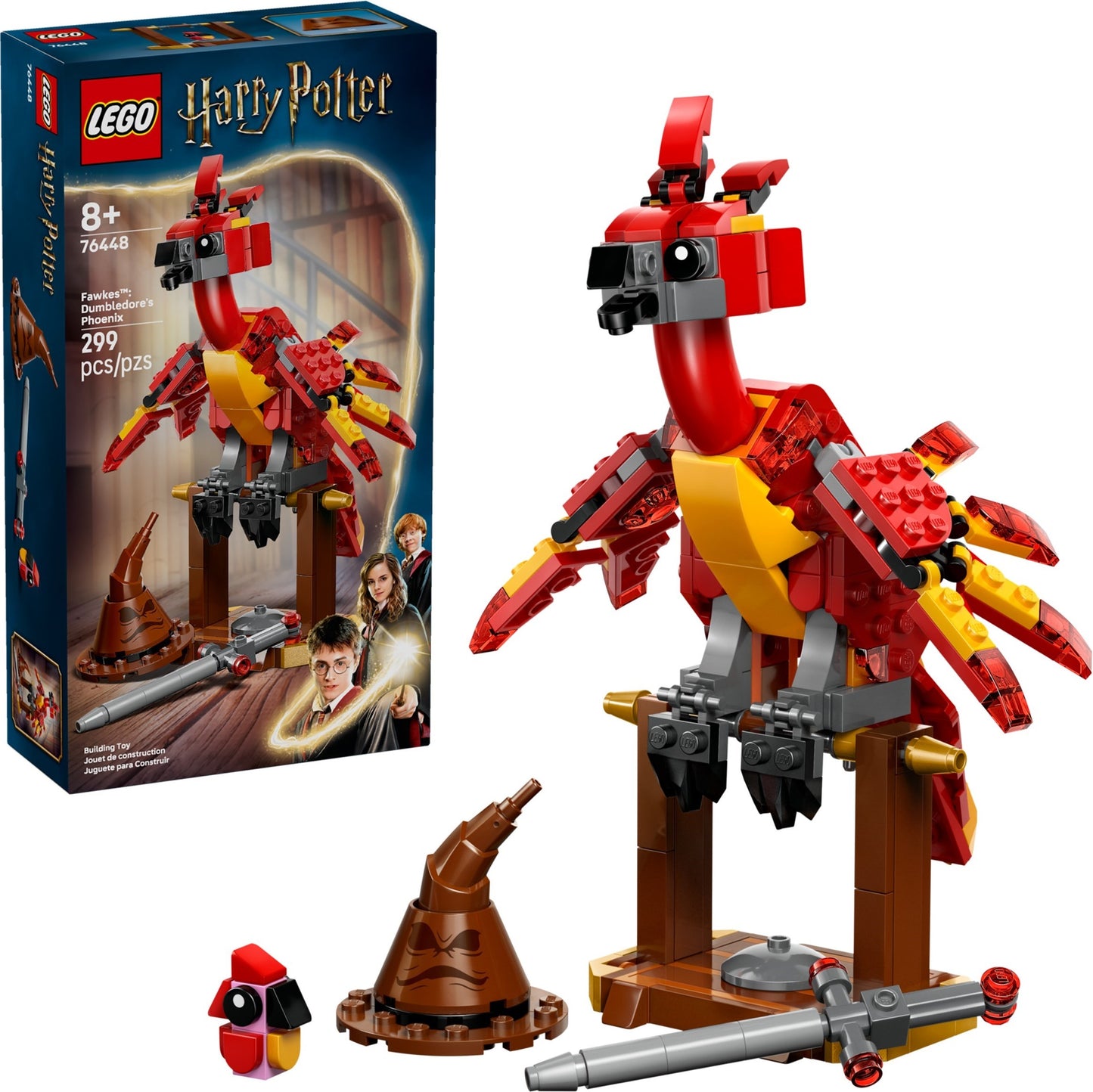 LEGO 76448 Harry Potter Fawkes: Dumbledore's Phoenix
