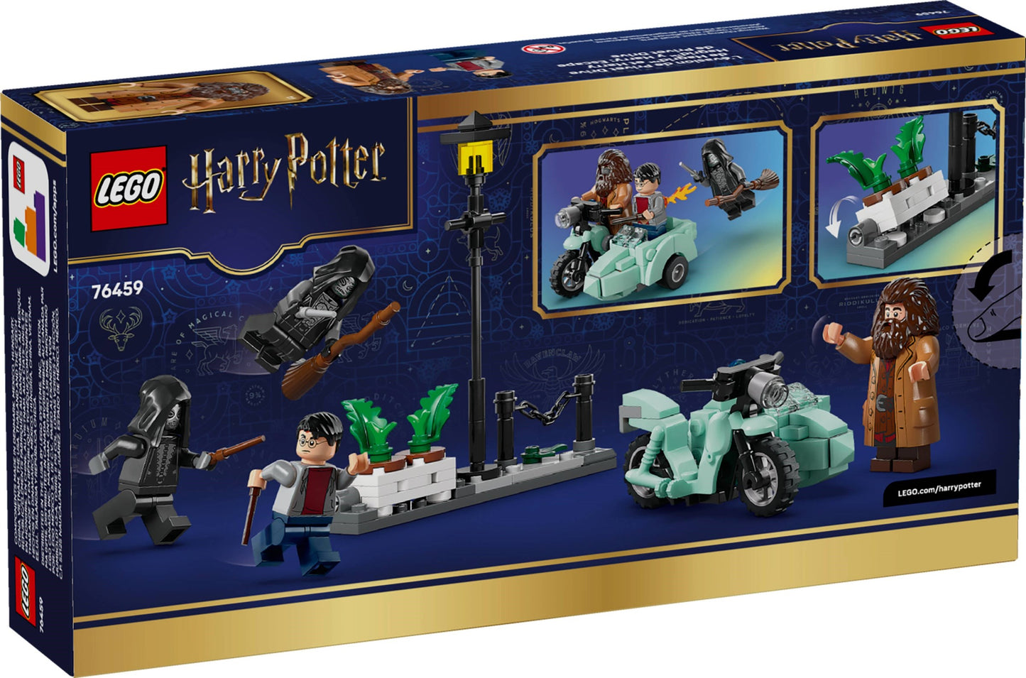 LEGO 76459 Harry Potter Hagrid & Harry's Privet Drive Escape