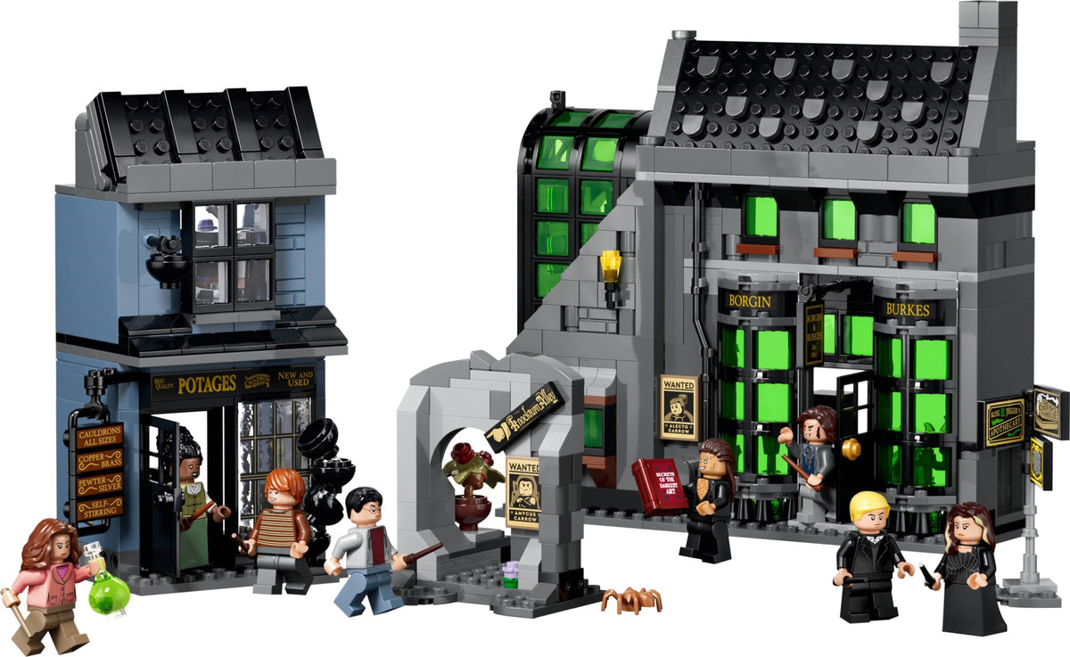LEGO 76471 Knockturn Alley Wizarding Shops - imperfect box