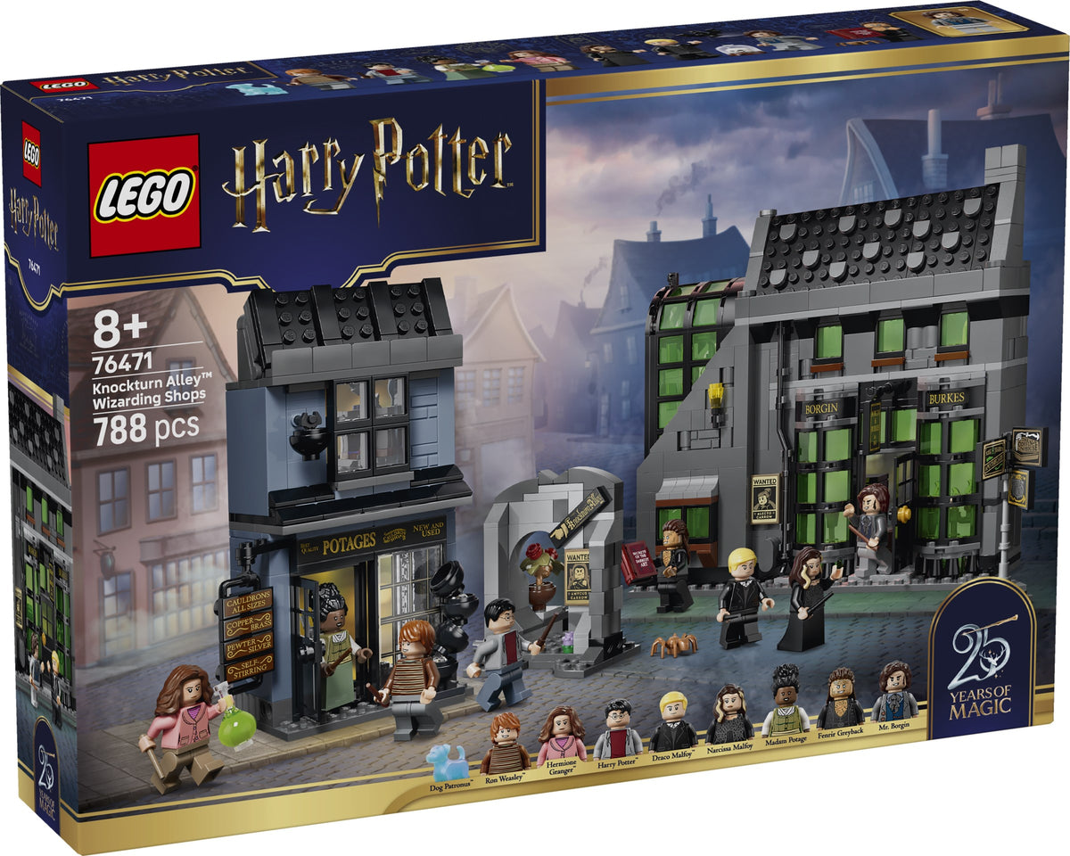 LEGO 76471 Knockturn Alley Wizarding Shops - imperfect box