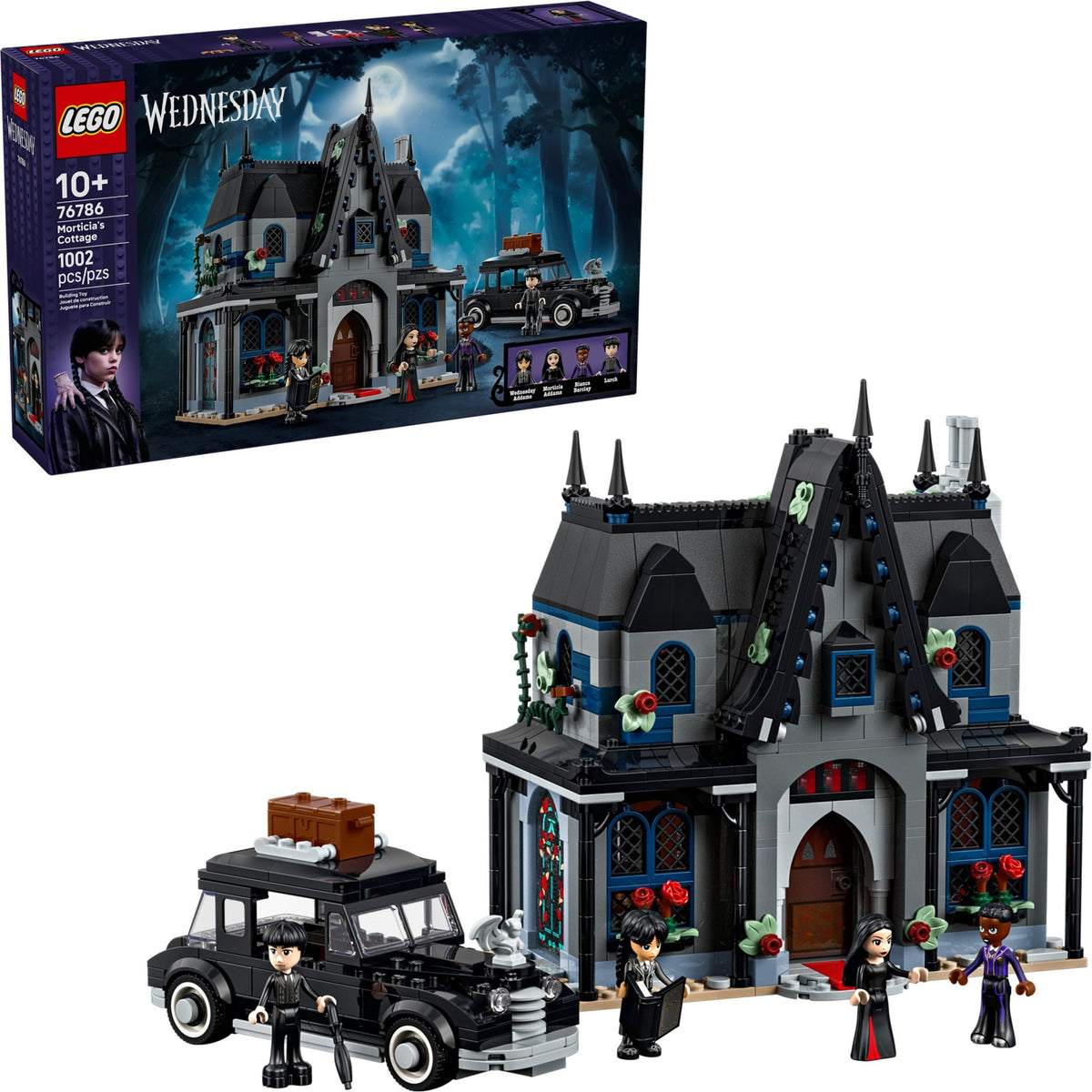 LEGO 76786 Morticia's Cottage - imperfect box