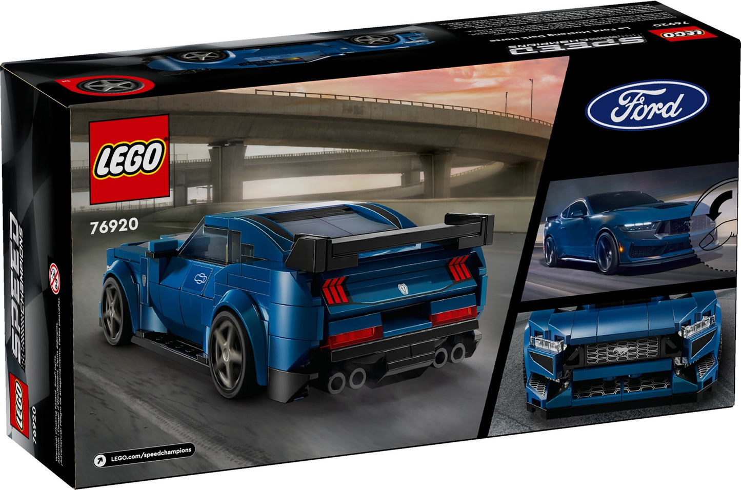 LEGO 76920 Speed Champions Ford Mustang Dark Horse