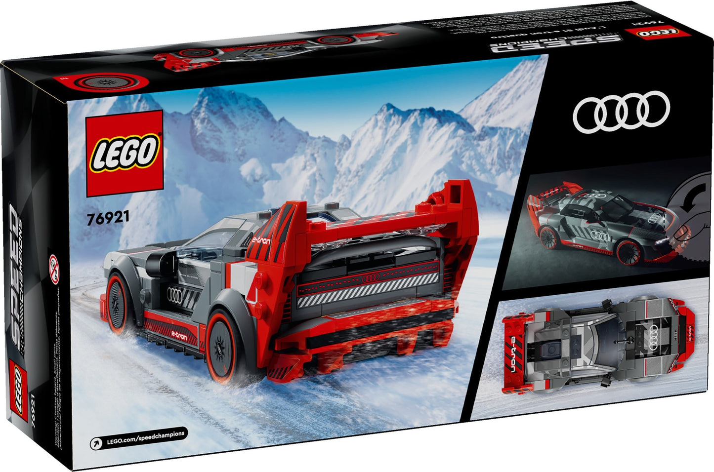 LEGO 76921 Speed Champions Audi S1 e-tron quattro Race Car