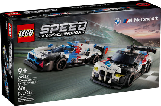 LEGO 76922 Speed Champions BMW M4 GT3 & BMW M Hybrid V8 Race