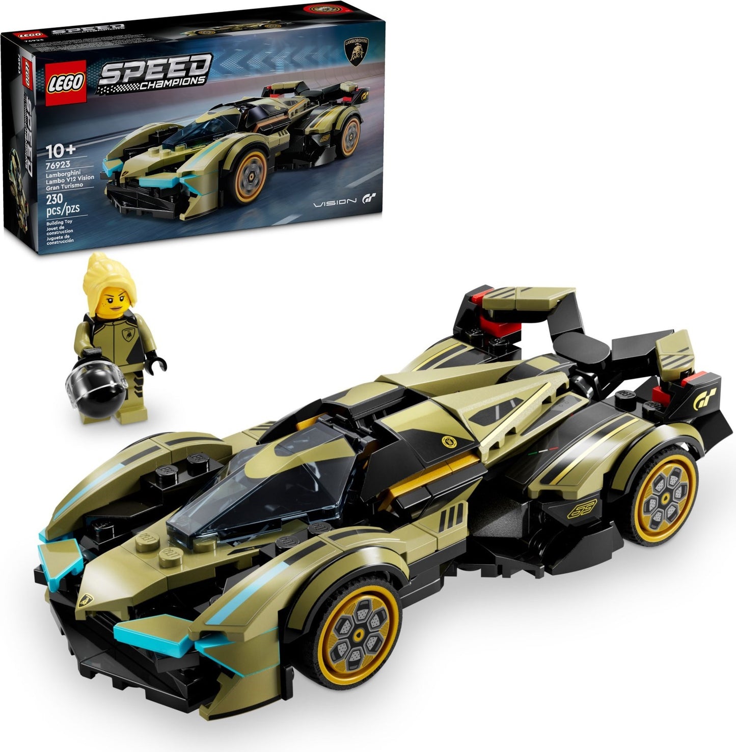 LEGO 76923 Speed Champions Lamborghini Lambo V12 Vision Gran Turismo