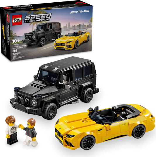 LEGO 76924 Speed Champions Mercedes-AMG G 63 & Mercedes-AMG SL 63