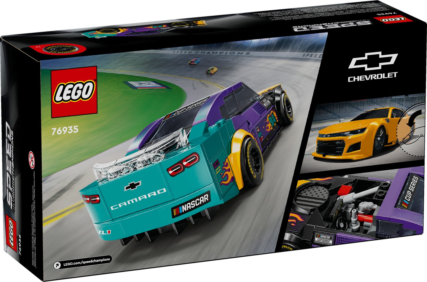 LEGO 76935 Speed Champions NASCAR Next Gen Chevrolet Camaro ZL1