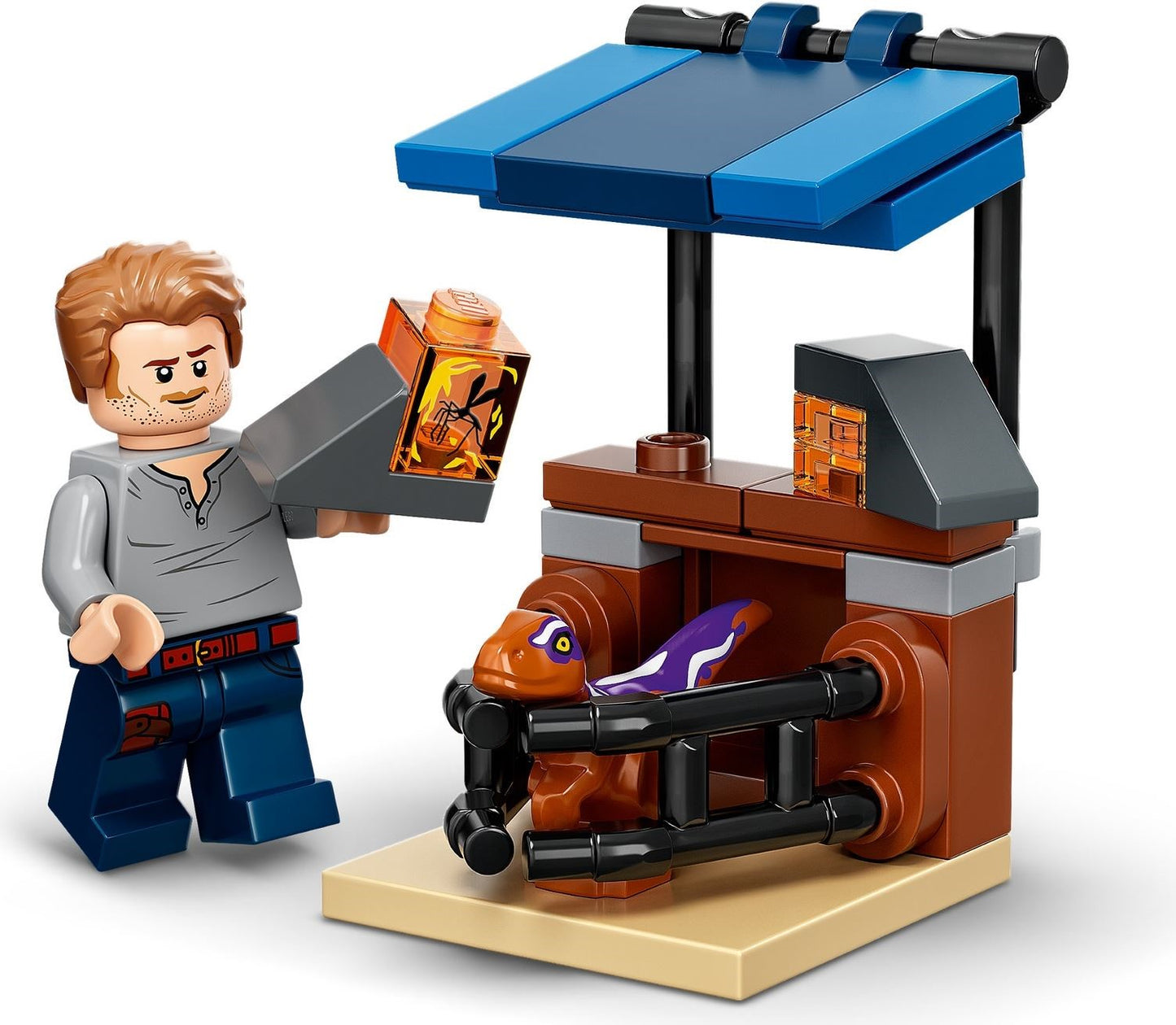 LEGO 76945 Jurassic World Atrociraptor Dinosaur: Bike Chase