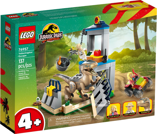 LEGO 76957 Jurassic World Velociraptor Escape - Jurassic Park