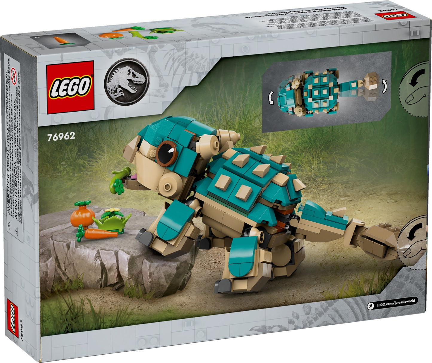 LEGO 76962 Jurassic World Baby Bumpy: Ankylosaurus