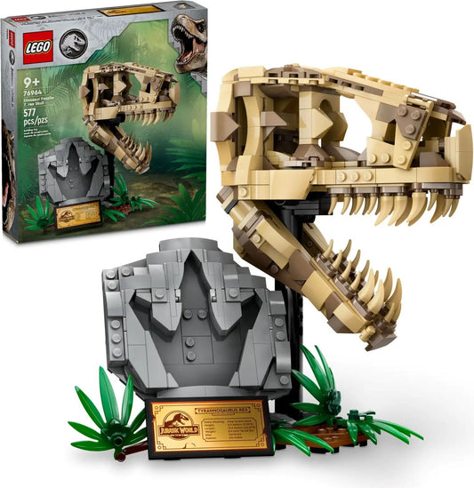 LEGO 76964 Jurassic World Dinosaur Fossils: T. rex Skull