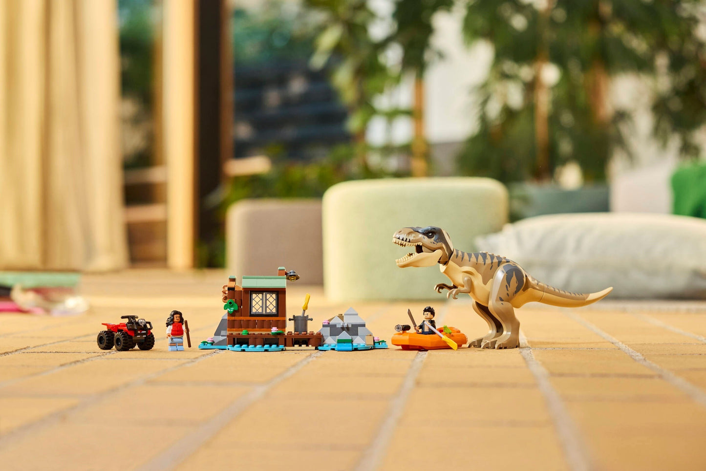 LEGO 76975 Jurassic World T. rex River Escape