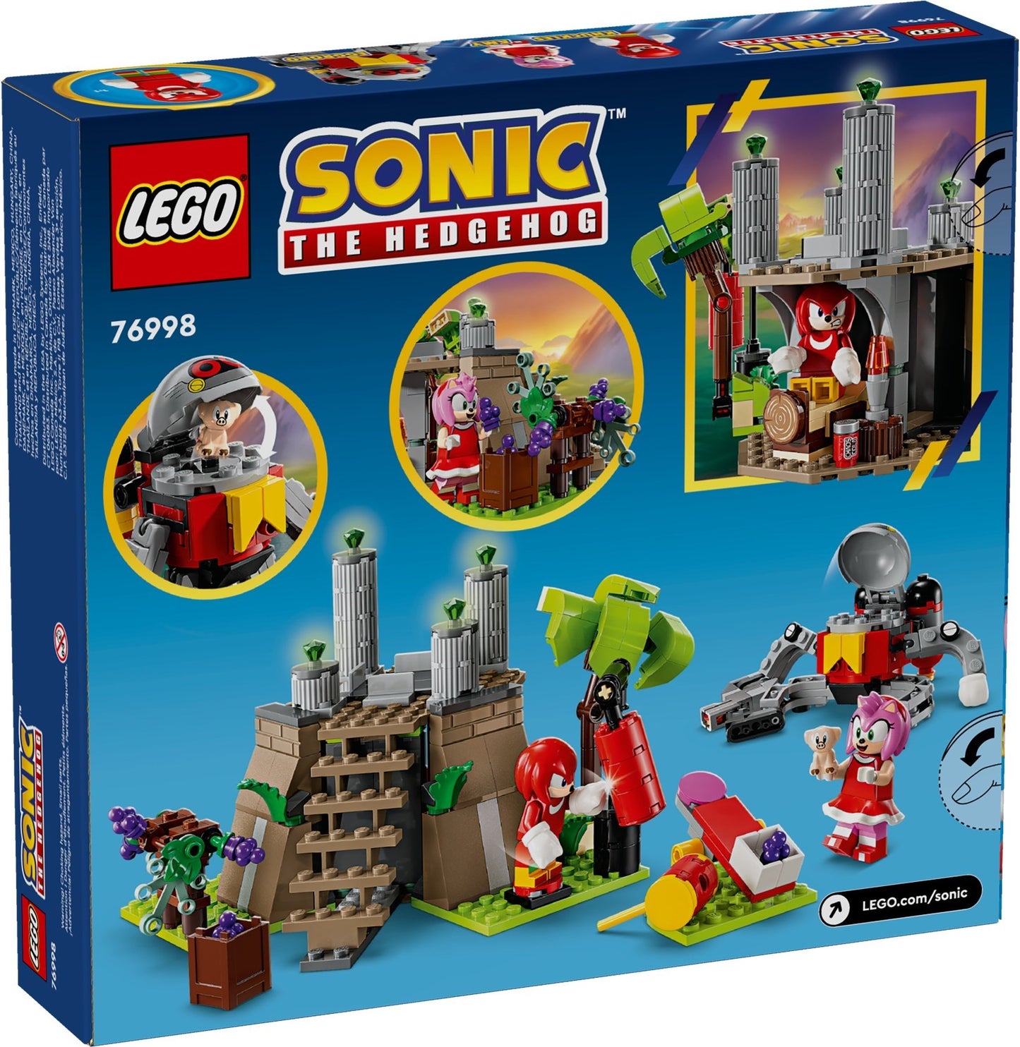 LEGO 76998 Sonic the Hedgehog Knuckles and the Master Emerald Shrine