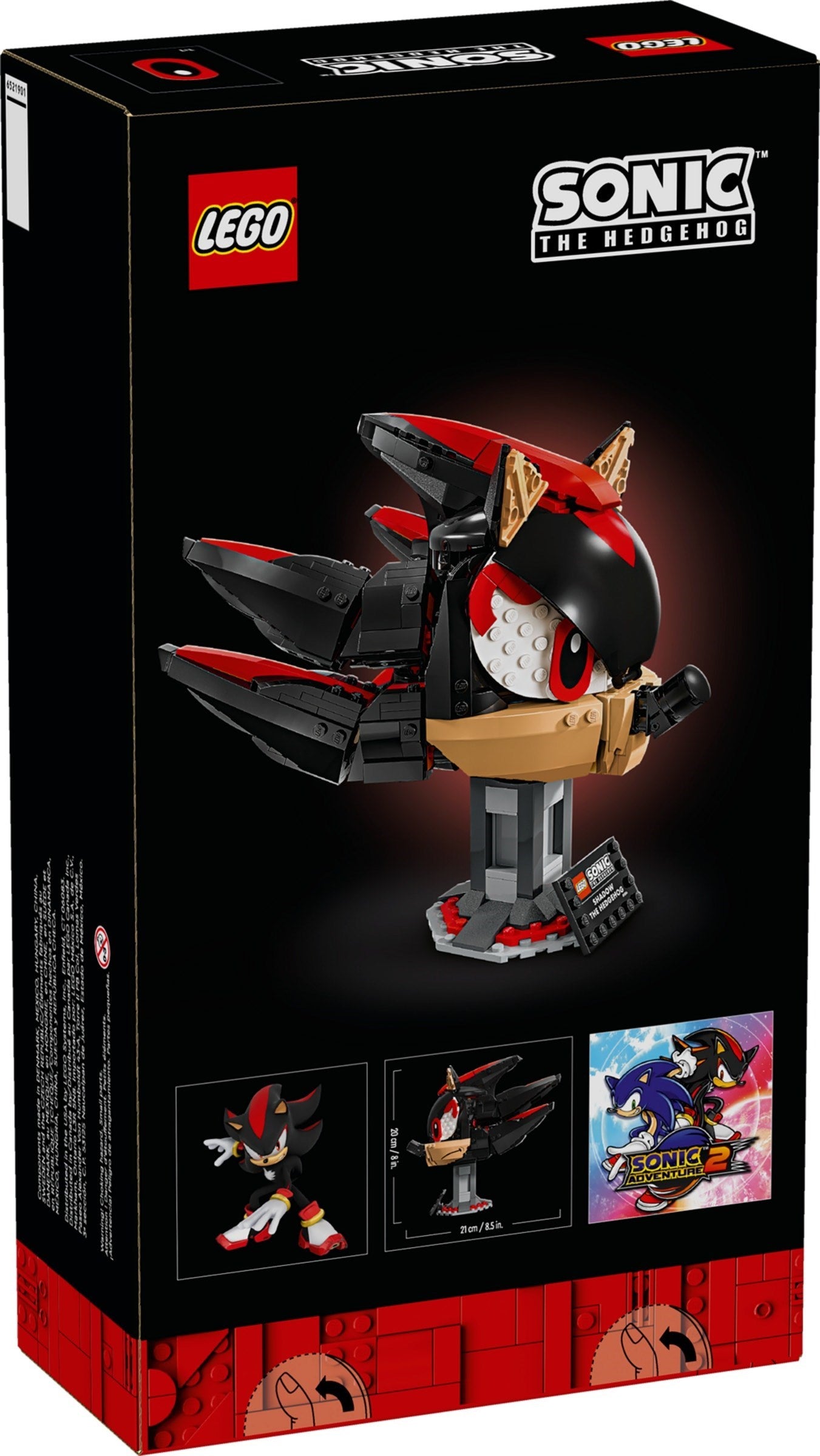 LEGO 77000 Sonic the Hedgehog Shadow the Hedgehog