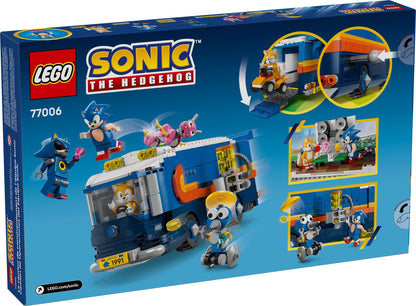 LEGO 77006 Sonic The Hedgehog Team Sonic Command Truck - box opened