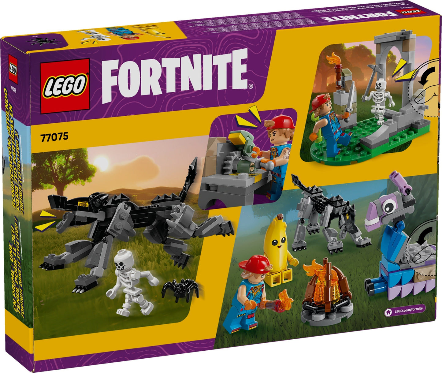 LEGO 77075 Fortnite Peely & Sparkplug's Camp