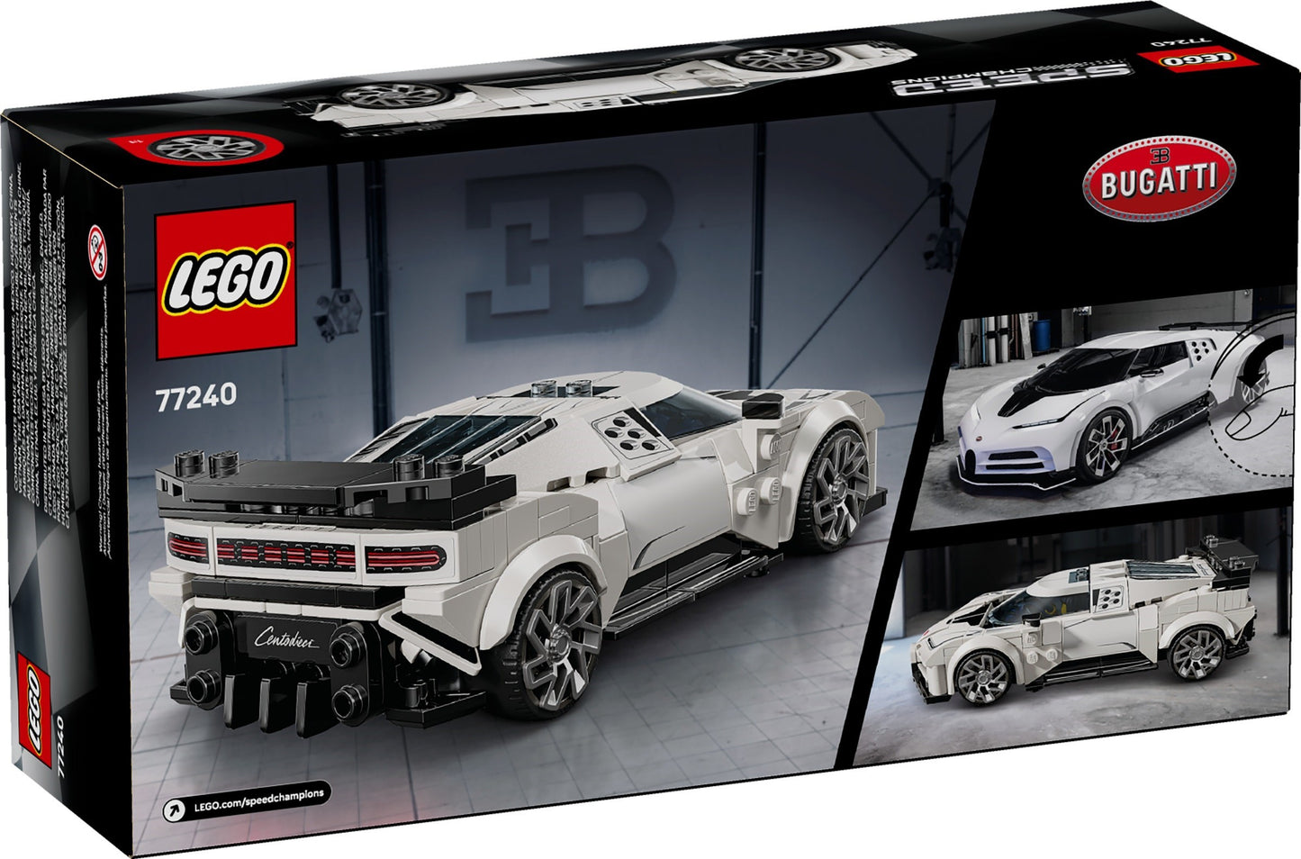 LEGO 77240 Speed Champions Bugatti Centodieci Hyper Sports Car