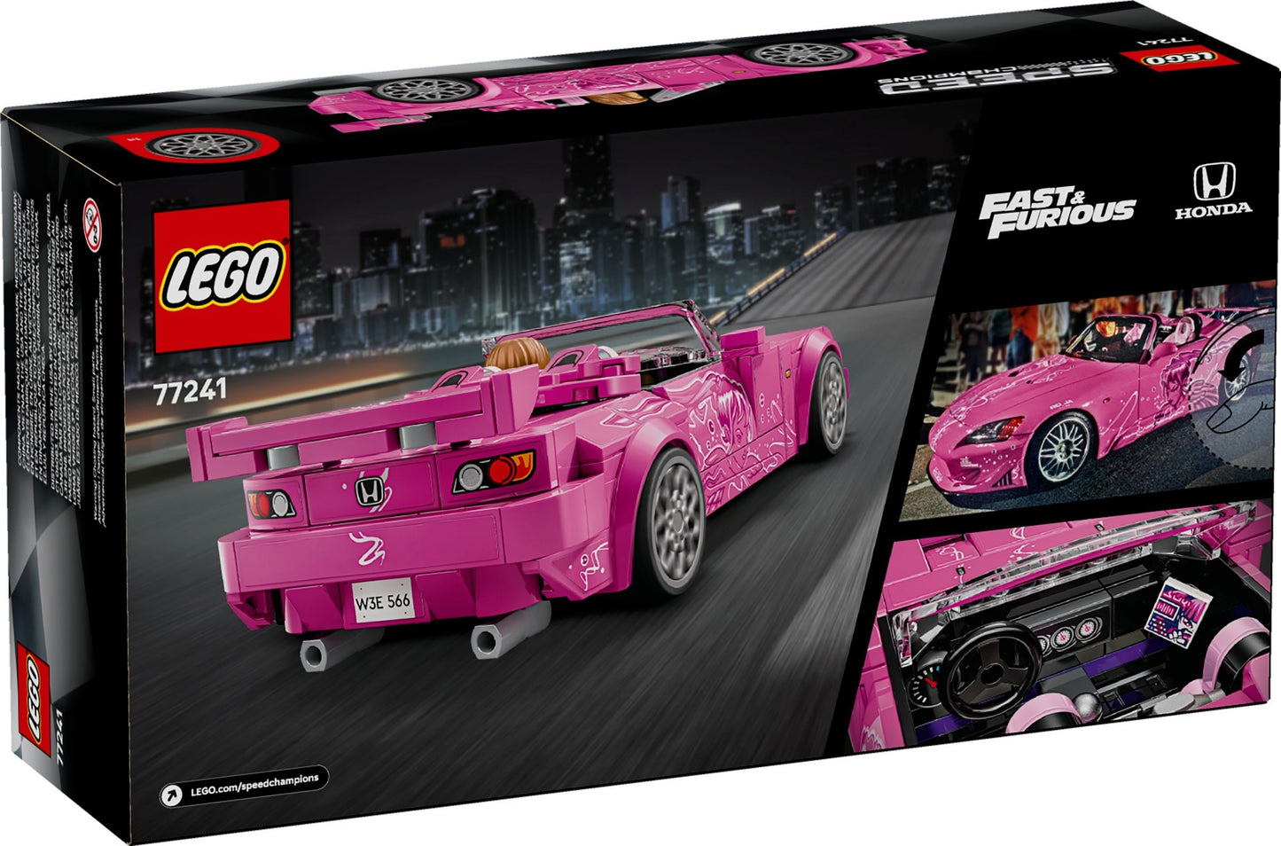 LEGO 77241 Speed Champions 2 Fast 2 Furious Honda S2000