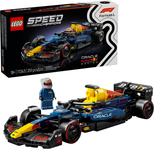 LEGO 77243 Speed Champions Oracle Red Bull Racing RB20 F1 Race Car