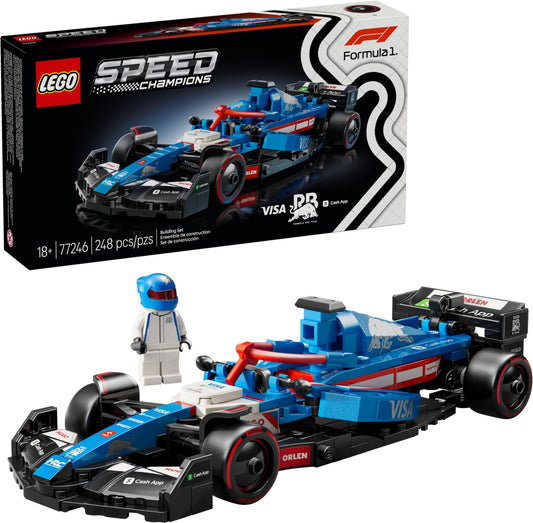 LEGO 77246 Speed Champions Visa Cash App RB VCARB 01 F1 Race Car