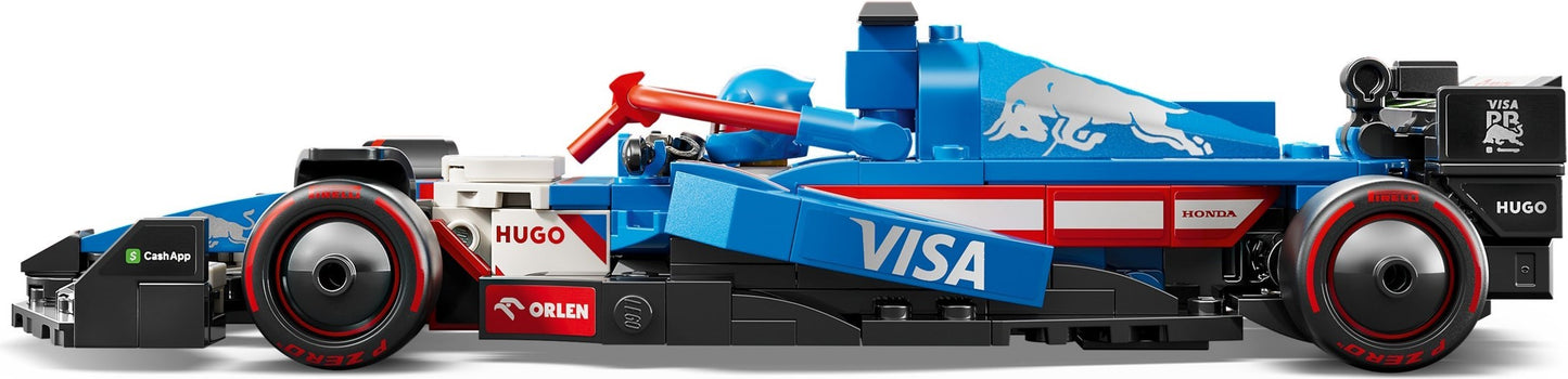 LEGO 77246 Speed Champions Visa Cash App RB VCARB 01 F1 Race Car