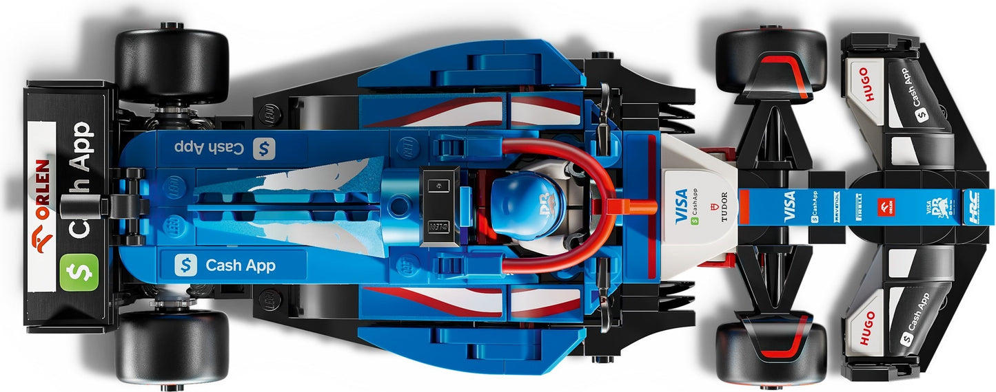 LEGO 77246 Speed Champions Visa Cash App RB VCARB 01 F1 Race Car