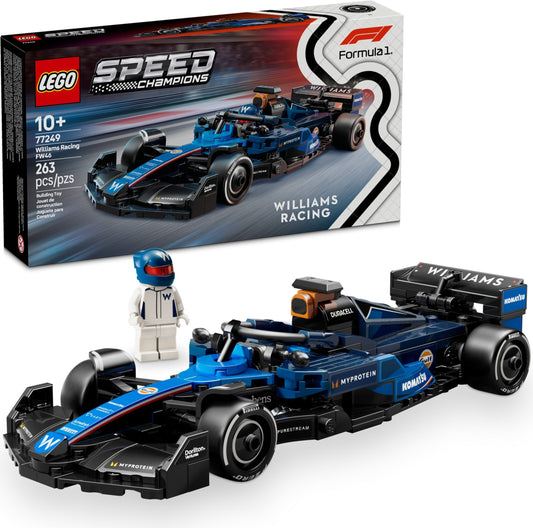 LEGO 77249 Speed Champions Williams Racing FW46 F1 Race Car