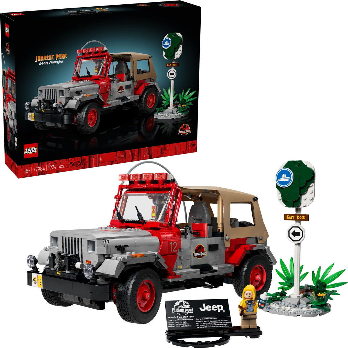 LEGO 77984 - Box front with model